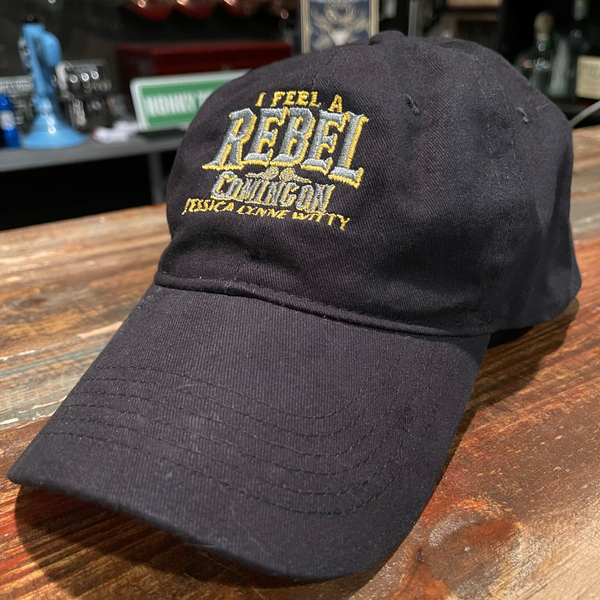 Jessica Lynne Witty I Feel A Rebel Coming On Black Dad Hat
