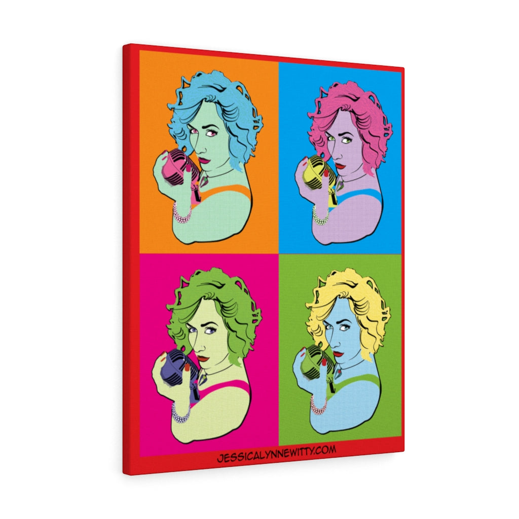 Jessica Lynne Witty "Warhol Style" Art on Canvas Gallery Wraps
