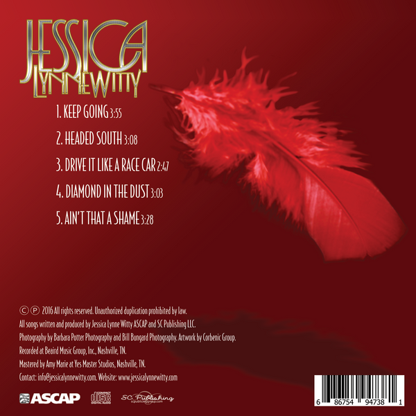 Jessica Lynne Witty "Catch Me If You Can" CD