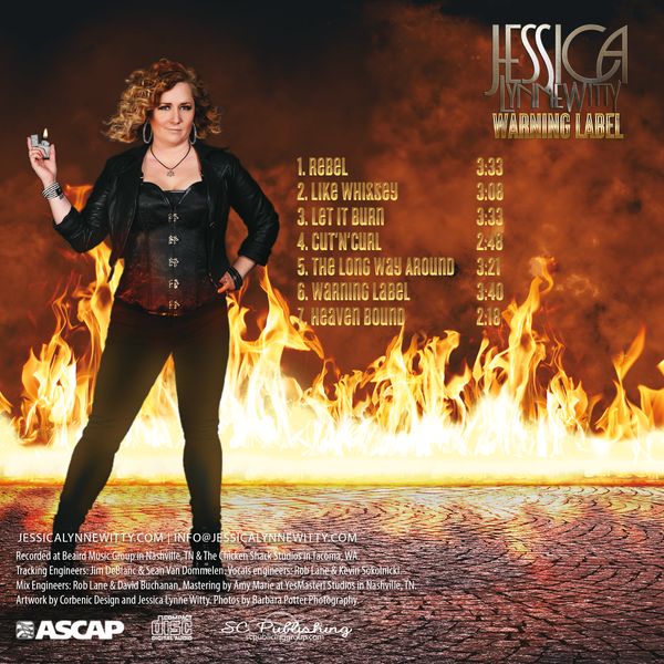 Jessica Lynne Witty "Warning Label" CD
