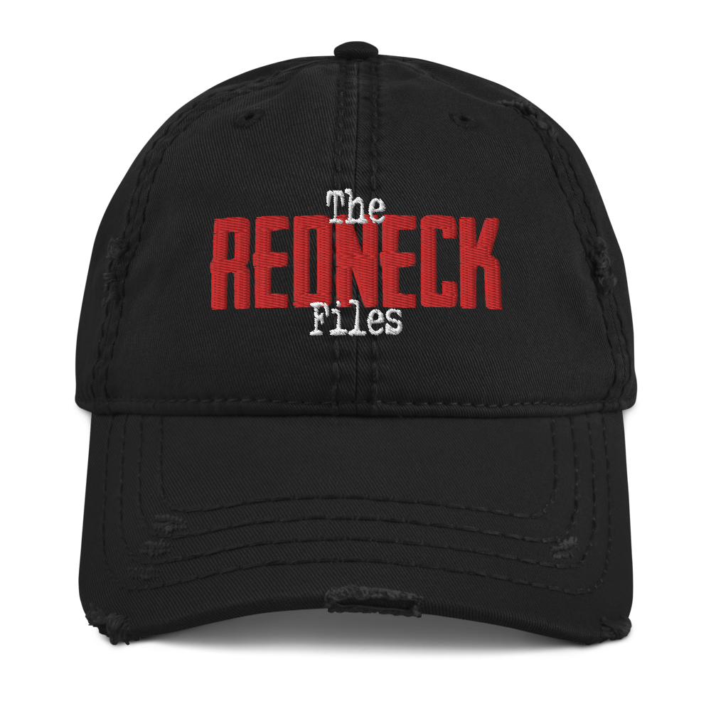 Redneck Files Distressed Dad Hat