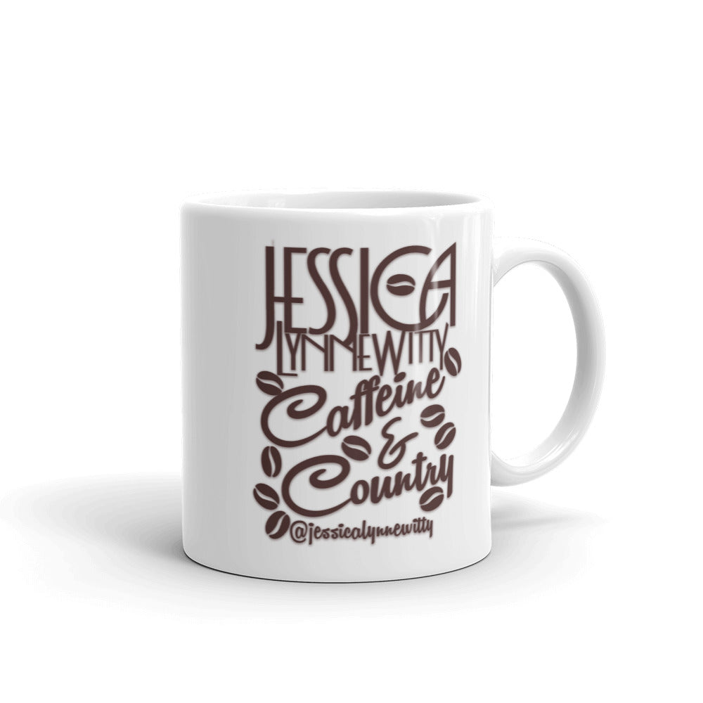 Jessica Lynne Witty Caffeine & Country Mug