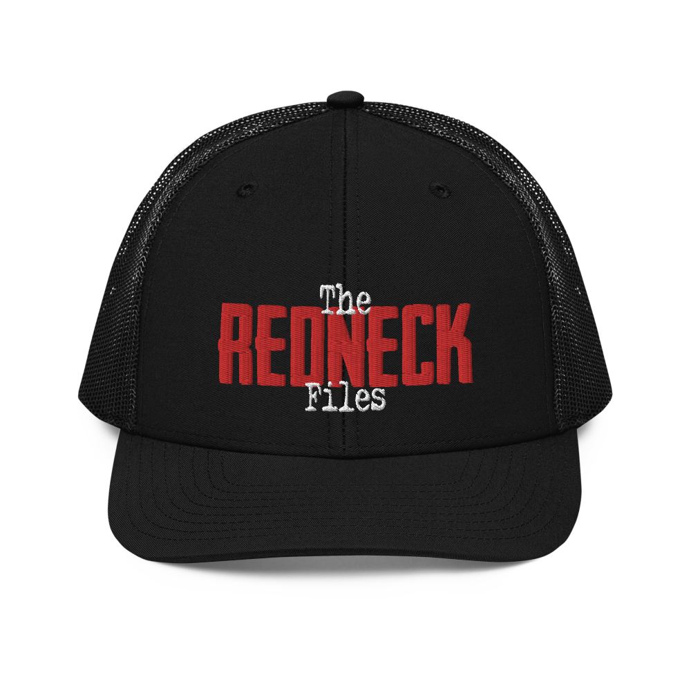 Redneck Files 3D Puff Embroidered Trucker Hat